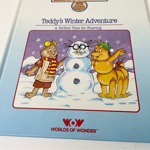 1985 Teddy Ruxpin Teddy’s Winter Adventure Book - Picture 2 of 16